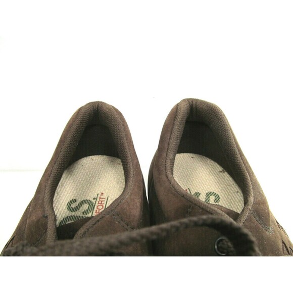 SAS Tri Pad Comfort Lace up Oxfords Brown Suede Womens Size 6.5 N - Picture 6 of 9